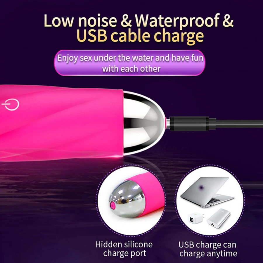 Nalone Интеллектуальный нагревательный USB Перезаряжаемый силиконовый вибратор для