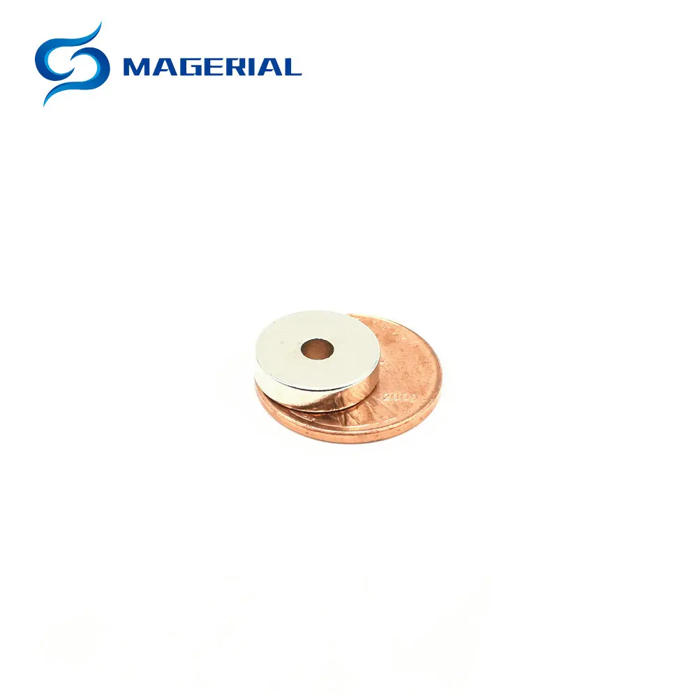 

60pcs/lot NdFeB Magnet Grade N38 Ring OD12.7x3.18x3.18mm Round Circle Tube Strong Neodymium Permanent Magnets Rare Earth Magnets