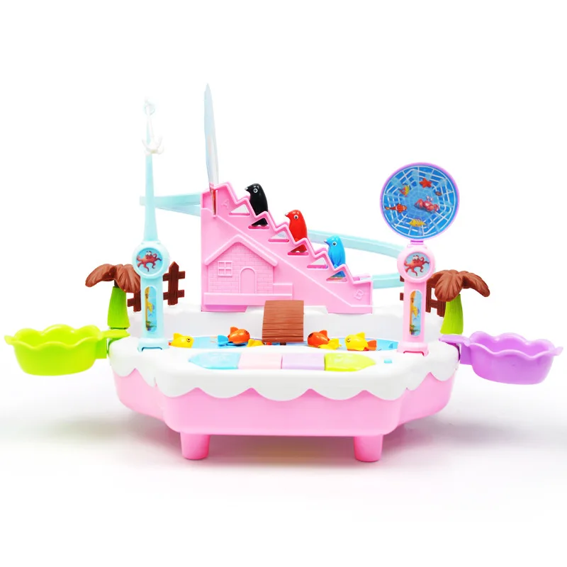 Набор игрушек для рыбалки магнитная игра в воду детские игрушки рыба квадрат