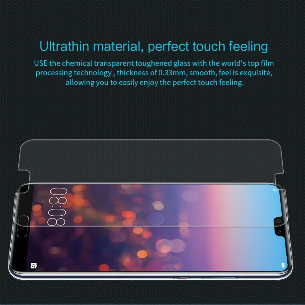 Закаленное стекло NILLKIN Amazing H для Huawei P20 Pro защита экрана 9H 0 3 мм защитный чехол