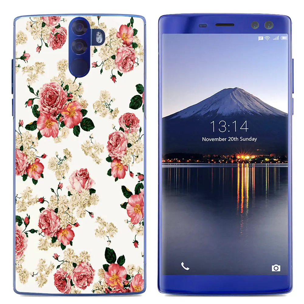 Phone Case For Doogee BL 12000 6-inch Cute Cartoon High Quality Painted TPU Soft Silicone Cover |