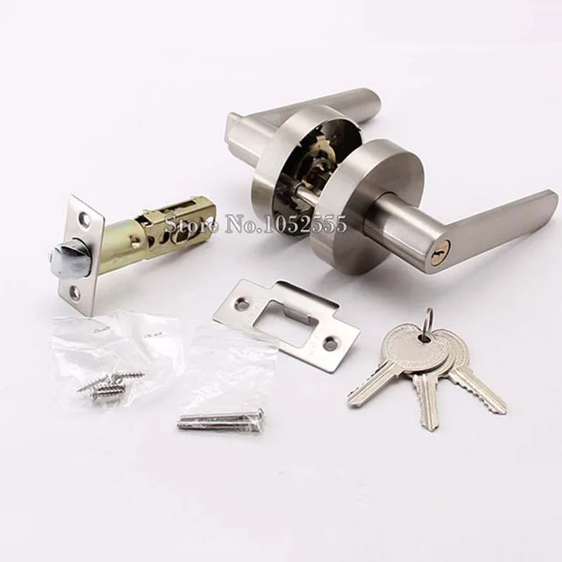 ГОРЯЧЕГО Цинкового Сплава Полный Набор Конфиденциальности Дверь Охранно