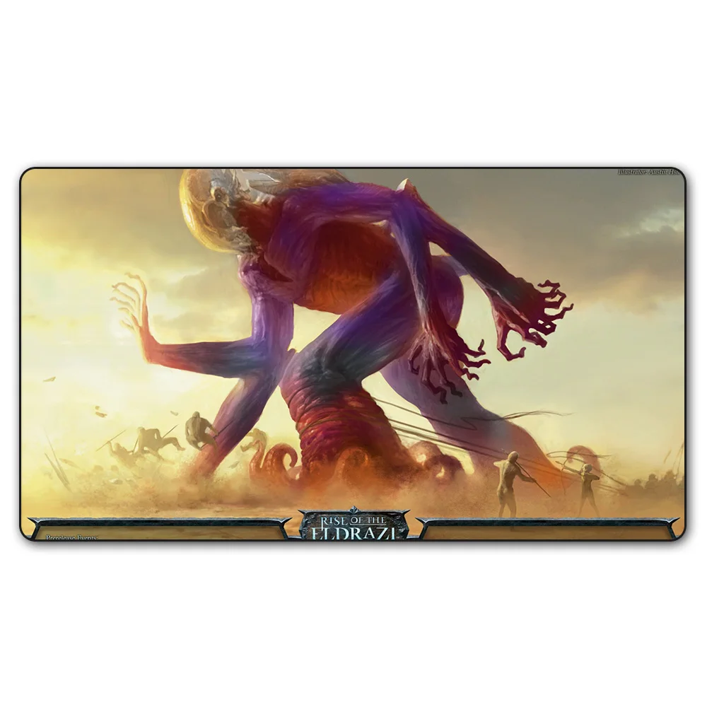 Emrakul обещанный конец) волшебный игровой коврик, настольные игры игровой коврик, игровой коврик MGT, пользовательский Настольный коврик с бесплатной подарочной сумкой