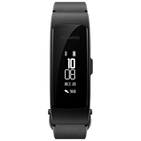 Черный huawei Talkband B3 Lite Версия смарт-браслет Bluetooth гарнитура ответ/конец вызова Запуск прогулки сон Авто трек будильник Сообщение - Цвет: Черный
