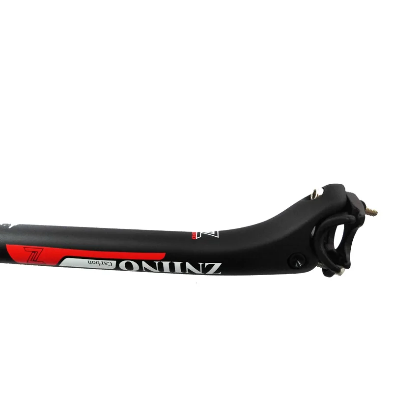 2020 New ZNIINO 20mm Carbon offset Seatpost 27.2/30.8/31.6*400mm black Bike Cycling Parts MTB/Road seat post 6colors | Спорт и