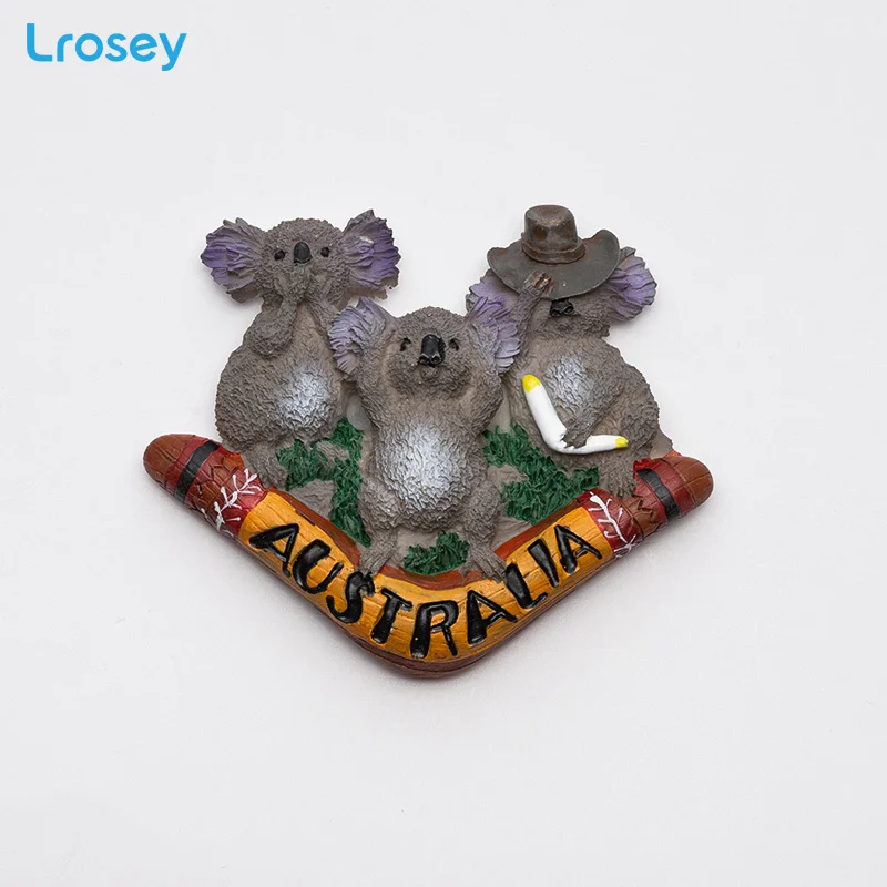 Koala Darts 3D Животные магнит на холодильник сувенир кошка магниты с собаками для холодильников для украшения дома аксессуары коала магниты на холодильник - Цвет: Koala Darts