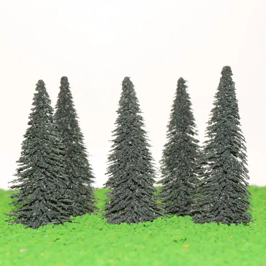 S0404 Pine Model Train Trees Cedar Railroad Scenery Layout HO OO Scale NEW