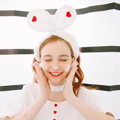 1 шт. женский головной убор с вышивкой и кроличьими ушками|wrap headband|girls headwearrabbit ears |