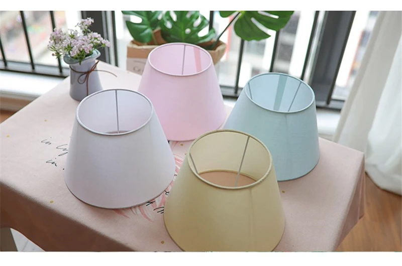 Bow-knot Table Light LED Desk Lamp Fabric Lampshade Lights for Children's Room Princess Bedroom Bedside Lamps Luminaire