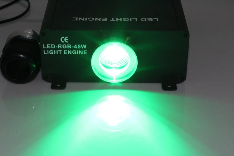 45 Вт 4key RF remote RGB Динамический светодиодный волокно оптическое звезда потолочный
