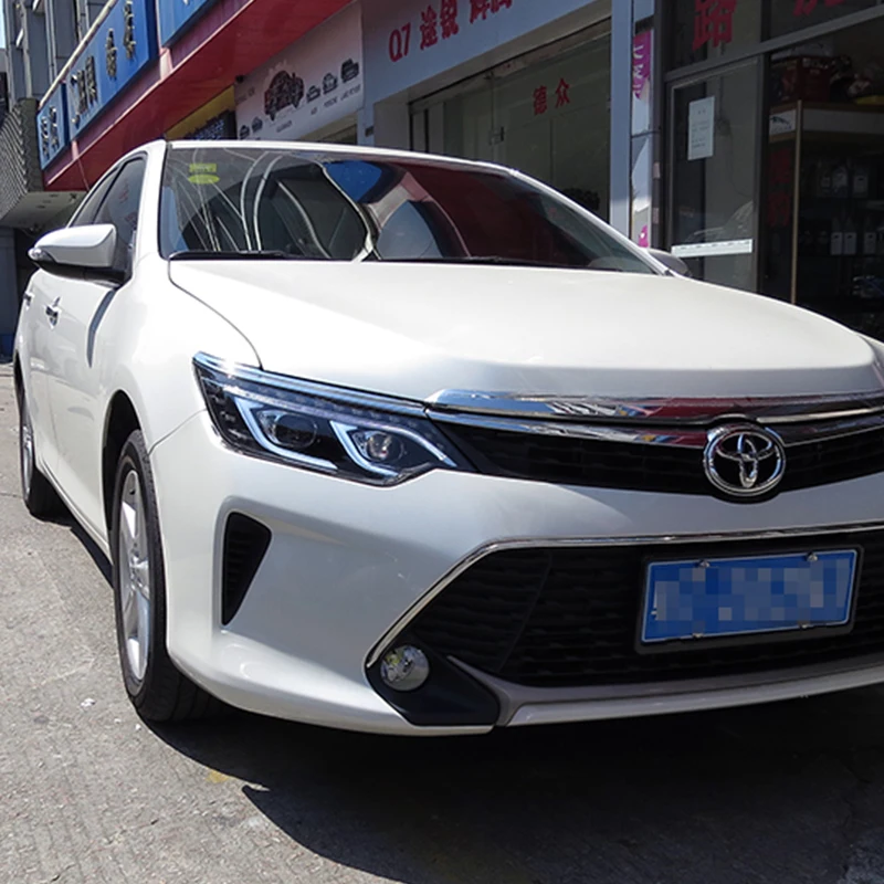 Автомобильный Стайлинг для Toyota Camry V55 светодиодный фар фары ближнего света drl Объектив Двойной Луч H7 HID ксеноновая лампа