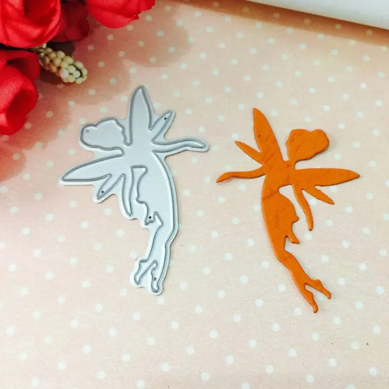 Металлические Вырубные штампы Flying Elf искусственная бумажная карта тиснение