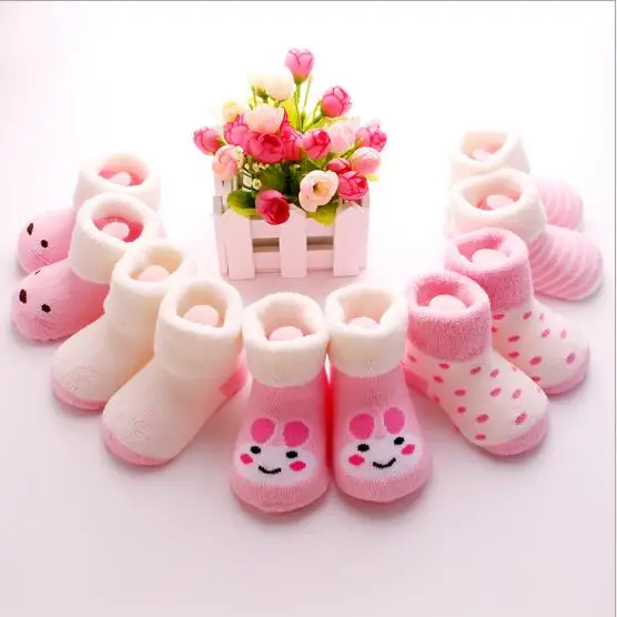 10 пар/упаковка детские махровые носки на возраст 0-3 года | Детская одежда и обувь