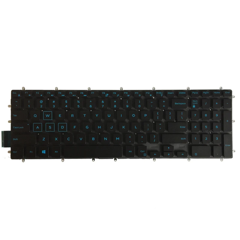 Новая клавиатура US для ноутбука Dell PK131Q02B00 NSK EC0BC 01 9z. Nczld.a01 03NVJK раскладка клавиатуры
