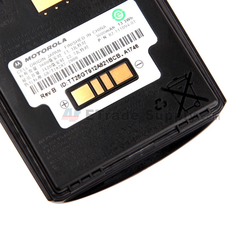 OEM Symbol MC55 MC65 MC5590 MC55A0 High Capacity Extended Battery (3600 mAh) (82-111094-01 Used B Stock) | Электроника