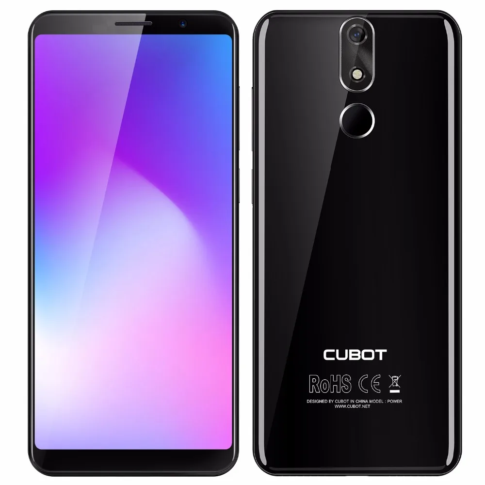 Cubot power MT6763T восьмиядерный смартфон Android 8,1 5,99 дюймов мобильный телефон 6 ГБ ОЗУ 128 Гб ПЗУ 6000 мАч отпечаток пальца 4 Гб сотовый телефон