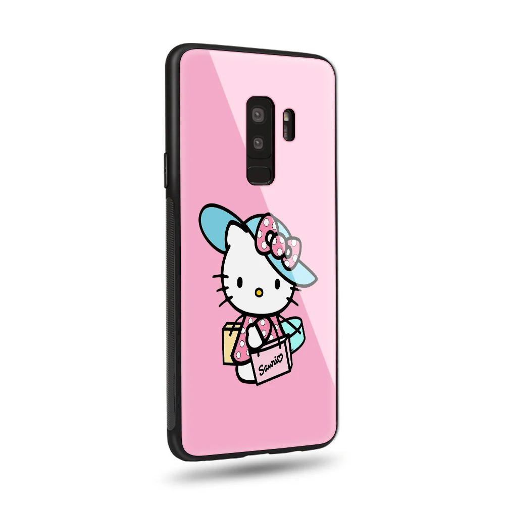 Ститч Супермен Микки из закаленного стекла чехол для телефона для Sumsung galaxy S8 Plus S9 S10 Plus note 8 9 DIY индивидуальный чехол для телефона - Цвет: 20358