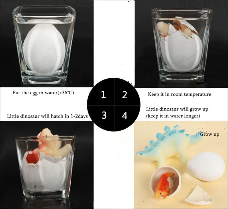 5 шт/лот динозавр яйца Классическая Игрушечная модель динозавра водное яйцо