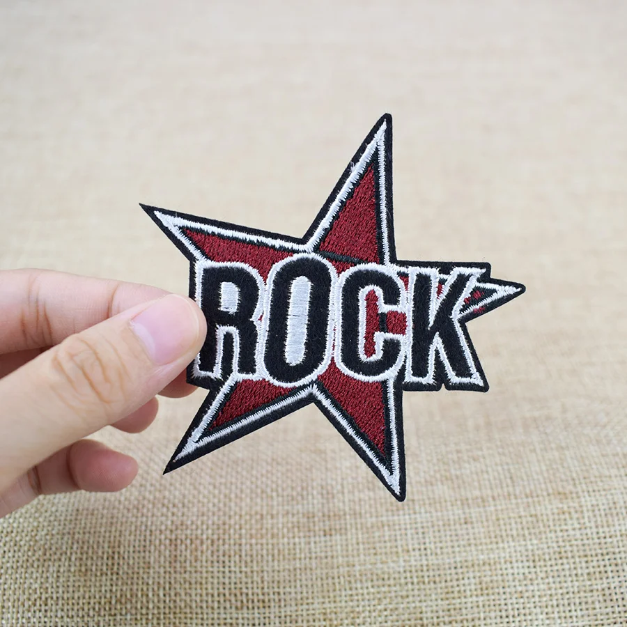 Нашивка для одежды вышивка аппликация крутой значок полоски термоклейкая