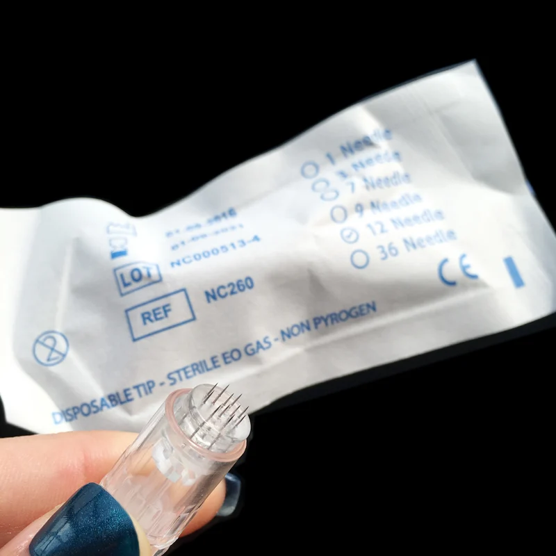 10 шт. картридж с 12 иглами для кожи байонетным разъемом|needling derma|needle tipneedles derma pen |