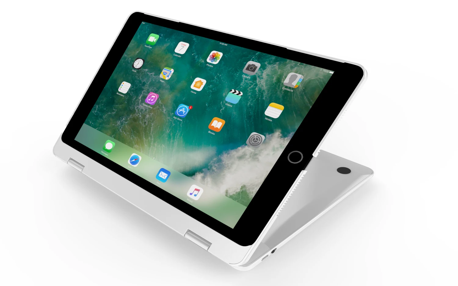 Ультра тонкий беспроводной Bluetooth клавиатура чехол с подсветкой для Apple ios ipad pro 9,7, / ipad, ipad air 1/2