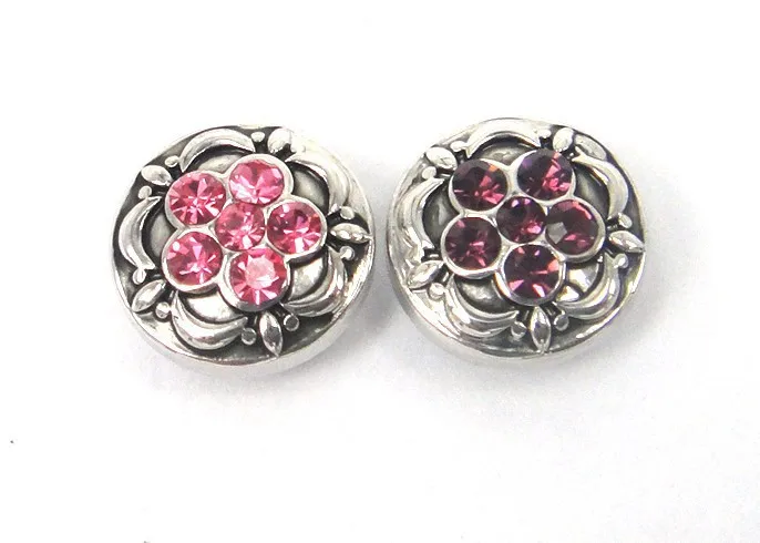 

Бесплатная доставка Мини 1,2 см сплав цветок cz Камень Шарм DIY Кнопка металлические шармы доступны в трех цветах