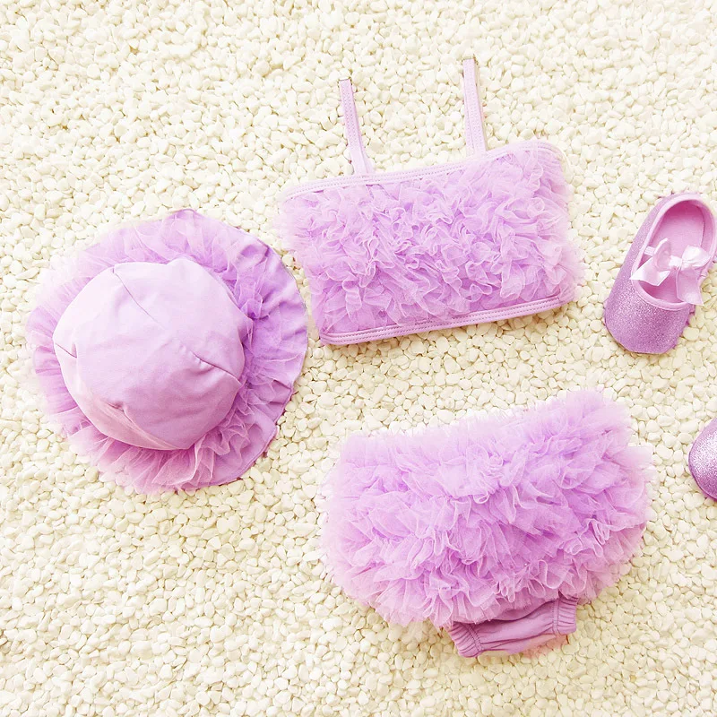 Детская бикини Детские для маленьких девочек ванный комплект оптовая продажа от