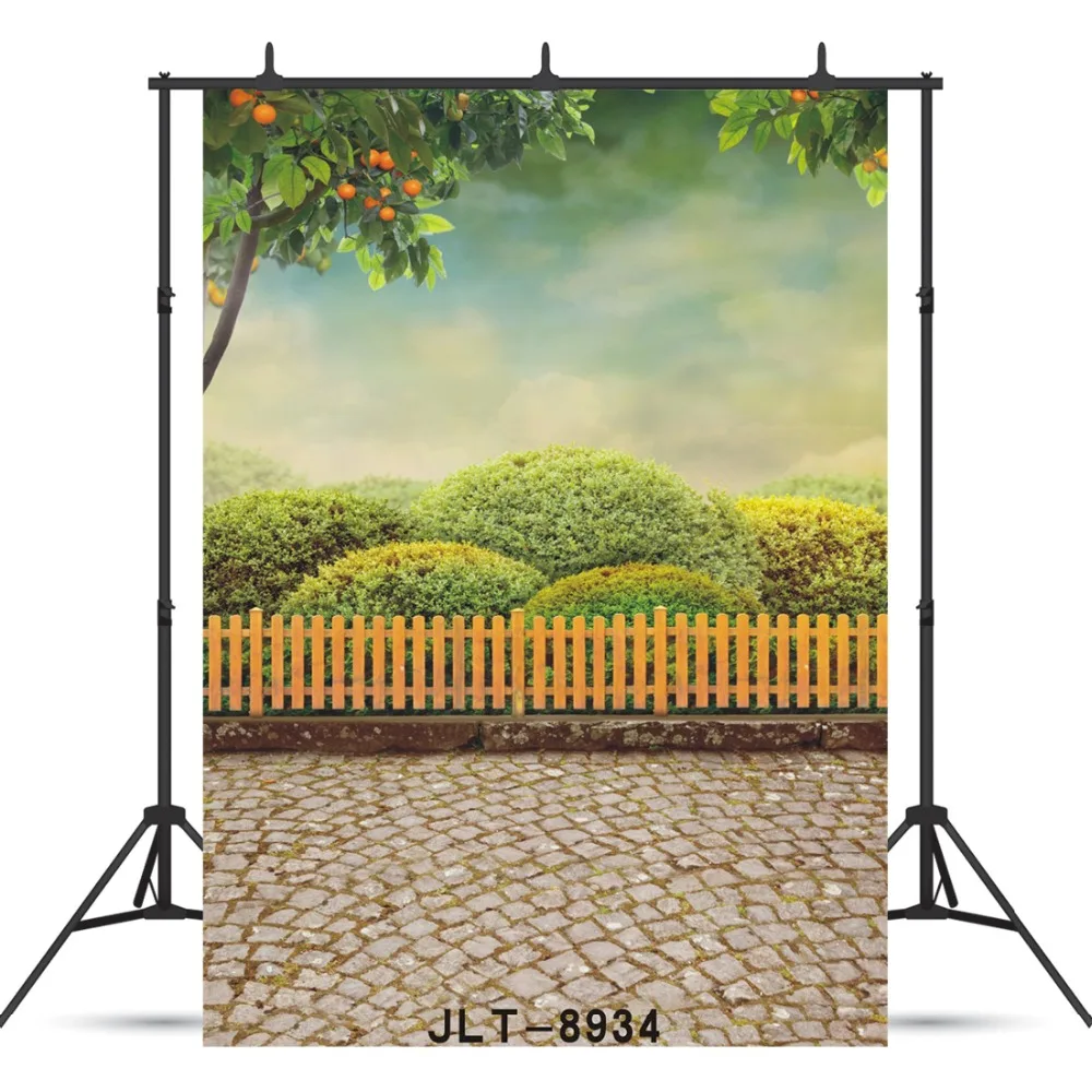 

Fairy Tale Garden Vinyl Photographic Background Custom For Children Baby New Born Shower Portrait Backdrop Photocall Studio