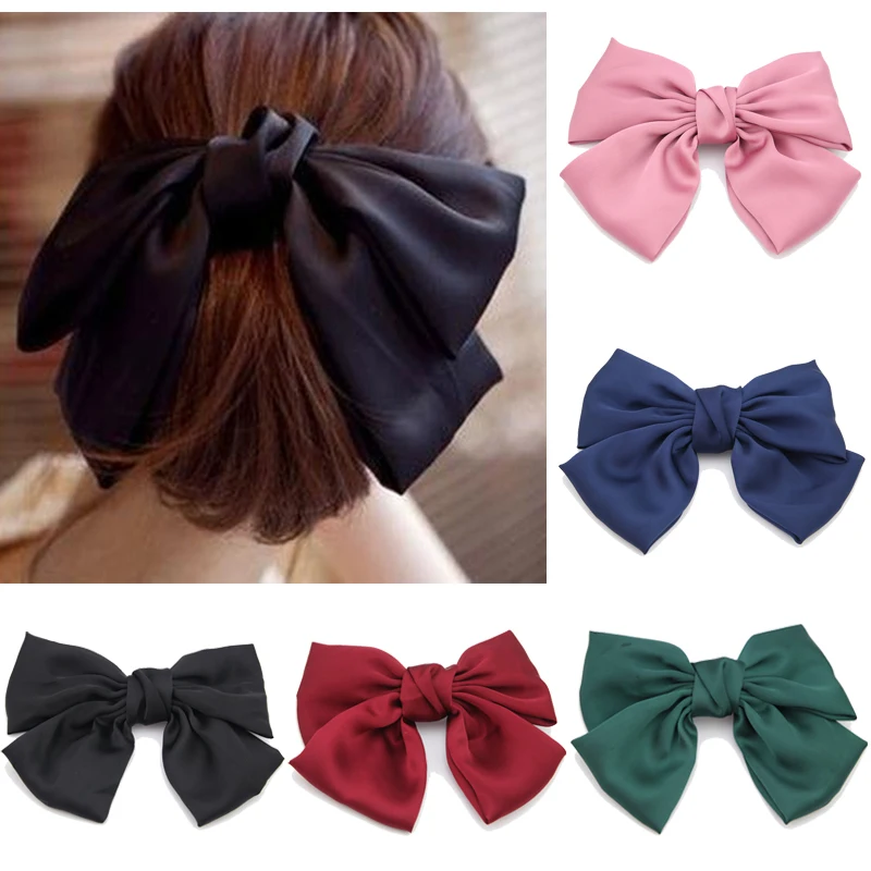 Женская атласная Заколка пряжка с цветочным принтом 2 слоя/3 слоя| |