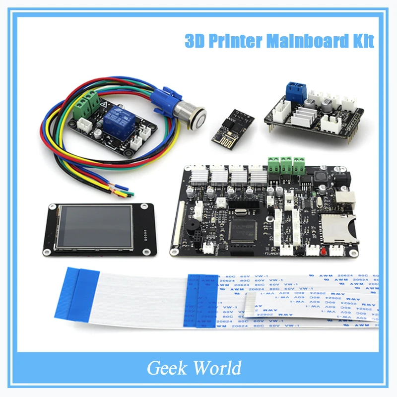 2.8 &quotсенсорный экран комплект материнской платы/ESP8266 Wi-Fi двойной сопла модуль