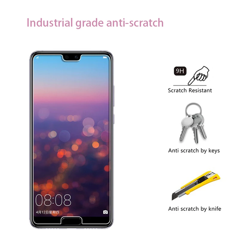 2.5D с уровнем твердости 9 H для huawei P20 Lite P30 Стекло на P8 P9 litethin закаленное пленка Pro P10 |