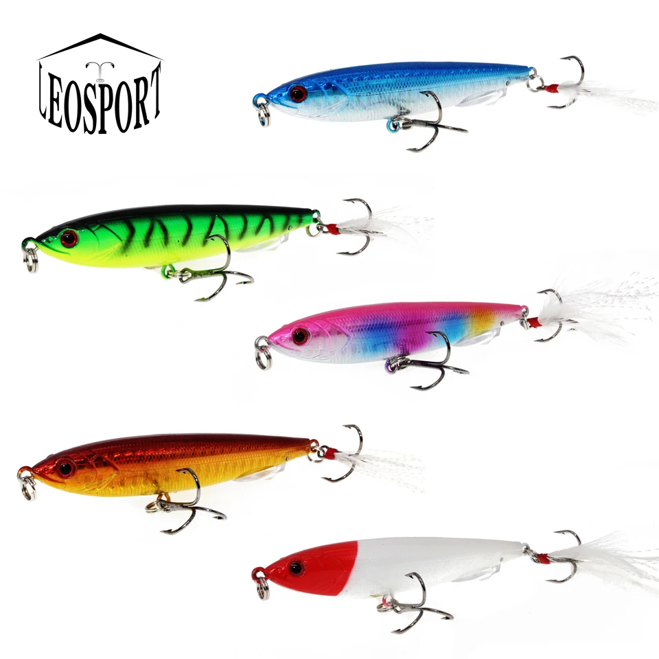 Высококачественная рыболовная приманка в виде гольяна 5 цветов 9 см 13 4 г крючки