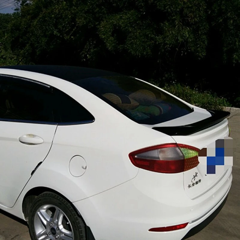 Для Ford Fiesta Sedan 4doors 2009 2016 авто АБС пластик неокрашенный Праймер цветное заднее