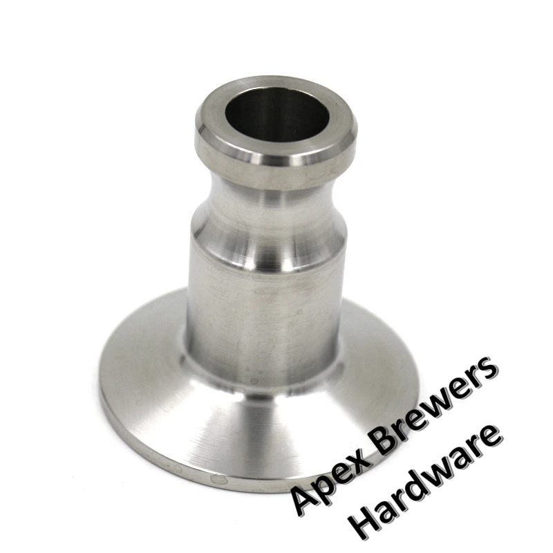 Переходник с наружной резьбы на тройной клевер 1/2 дюйма камера x 1 5 TC SS04 фитинг