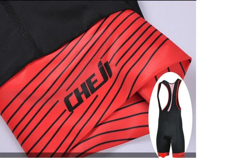 Cheji Велосипеды Bib Short Cheji Мужчины Верхняя одежда велосипед Велосипеды Велоспорт 3D мягкий Езда нагрудник Шорты S-3XL 3 Цвета Велотрусы