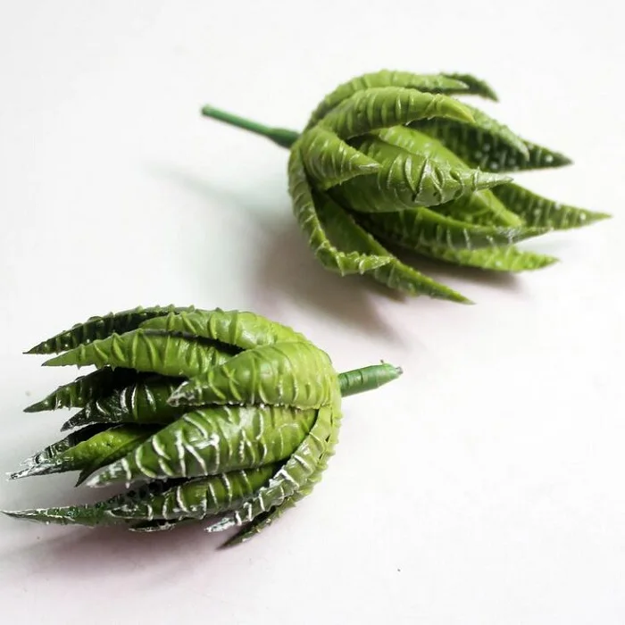 festival supplies Artificial succulent plant Flower mini aloe for Party home Decoration craft DIY favor baby shower etc Wh | Дом и сад