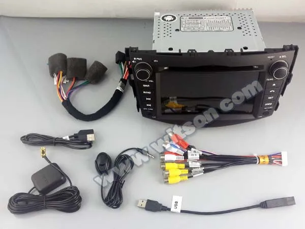 WITSON Android 9 0 Octa core (восемь ядер) PX5 автомобильный dvd-плеер для TOYOTA RAV4 2008-2012 IPS GPS радио |