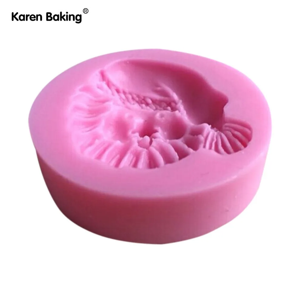 Christmas Man Shape Fondant Cake Molds Tools Soap Chocolate Mould Bakeware -C376 | Дом и сад