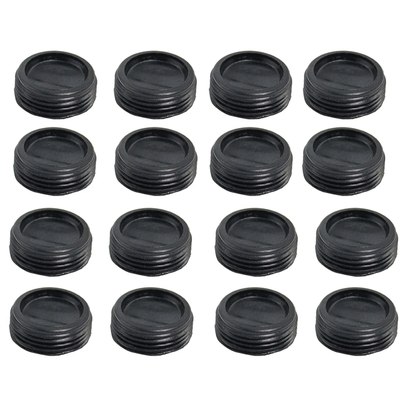

16 Pieces 16mm Diameter Motor Plastic Carbon Brush Holder Caps Cover