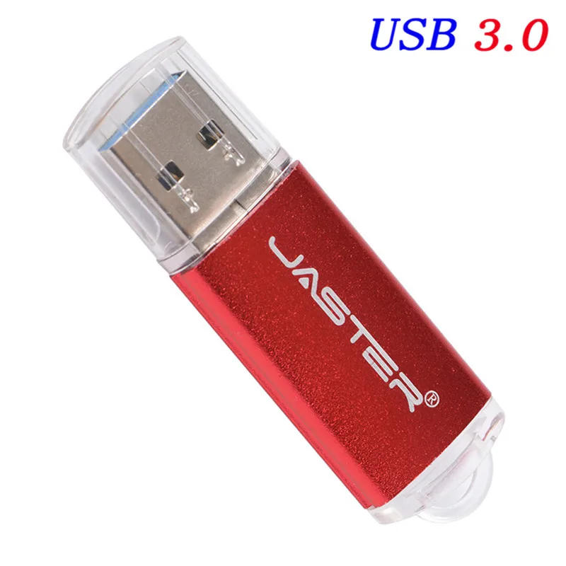 Red JASTER USB 3,0, usb флеш-накопитель в форме зажигалки, Модный Цветной чехол, 4 ГБ, 8 ГБ, 16 ГБ, 32 ГБ, 64 ГБ, usb флешка, коммерческая флешка, подарок - Цвет: Red