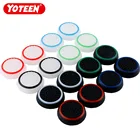 Yoteen 4 шт. аналоговые колпачки для джойстика для PS4 XBOX 360 Dualshock 4 для Nintendo Switch Pro контроллер