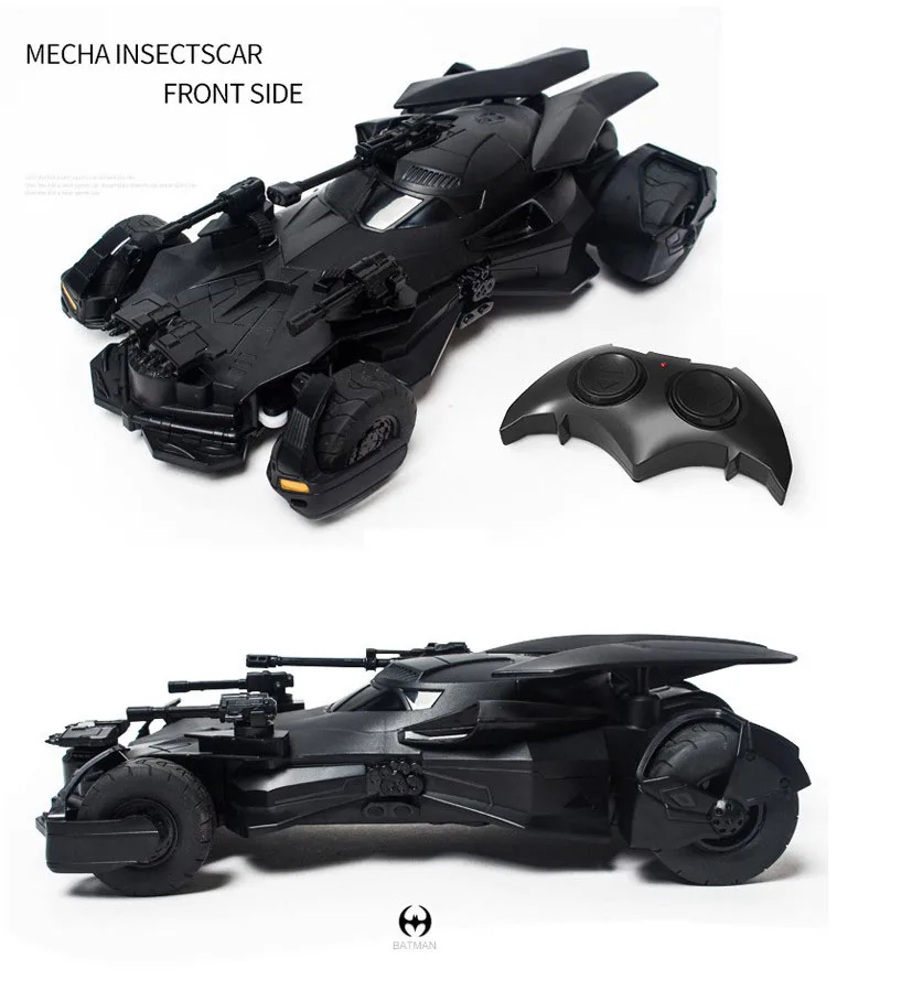 1:18 Batman Batmobile Супермен Лига Справедливости Электрический Бэтмен радиоуправляемая игрушка модель