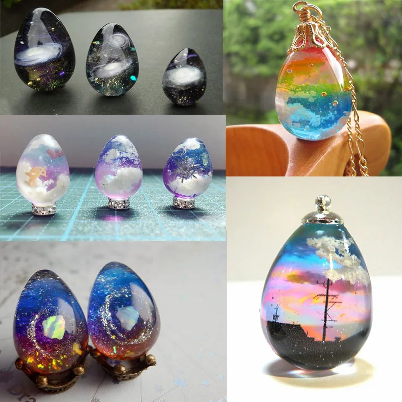 Silicone Mold Egg Molds Epoxy Resin Crafts DIY Jewelry Making Cake Decoration Home Ornaments Handmade Chocolate Fondant Tools