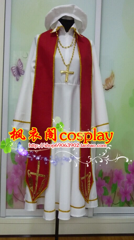 Костюм для косплея аттракцион держав хеталия Северная Италия близнецы Ватикан