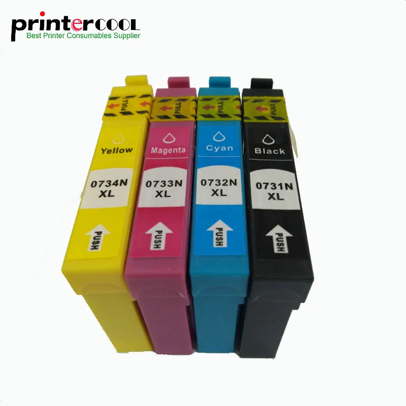 Картридж для принтера Epson cx7300 CX8300 CX3900 CX4900 CX5900 TX210 TX105 4 шт./компл.|ink cartridge|compatible ink