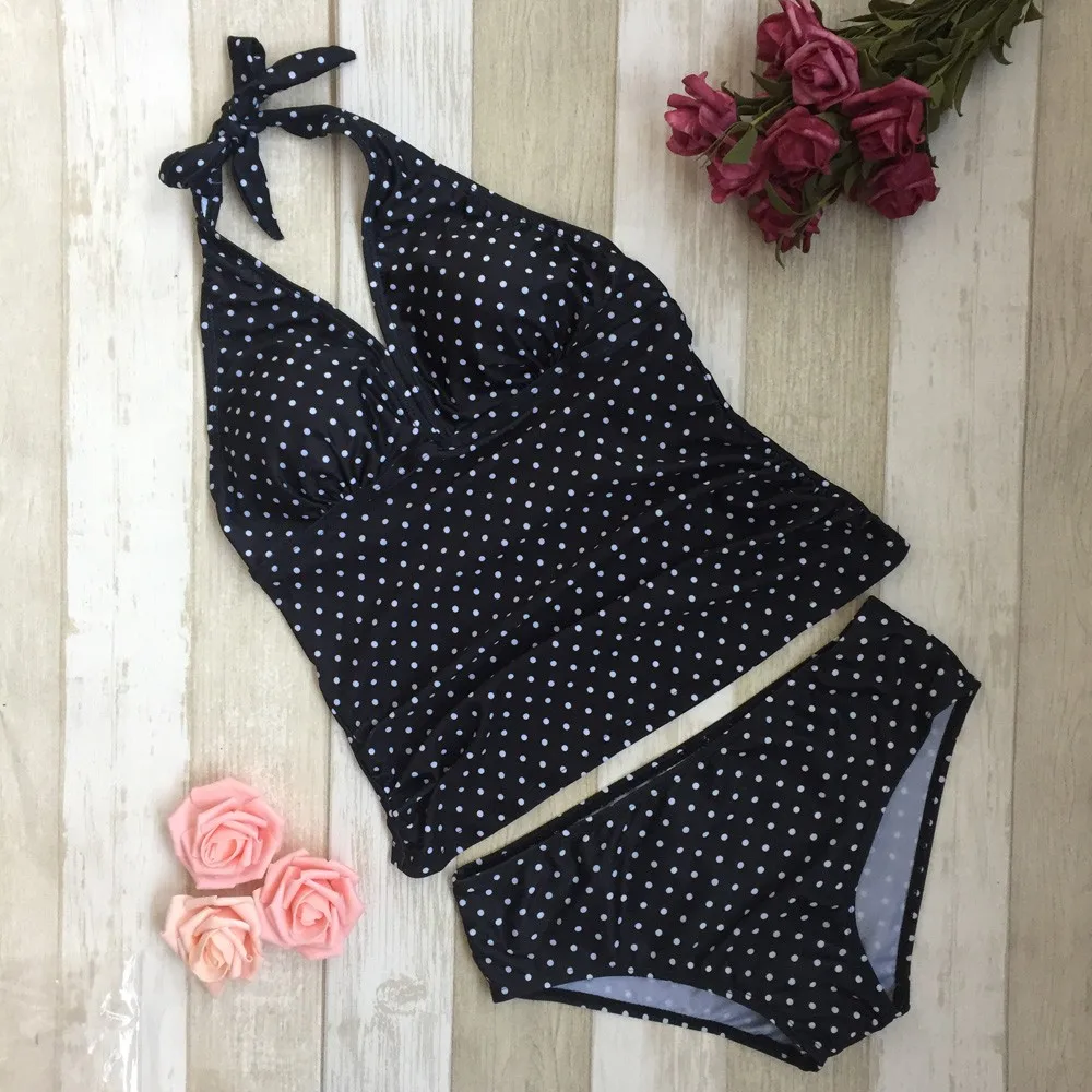 Женские Купальники для беременных женские бикини с принтом в горошек купальник