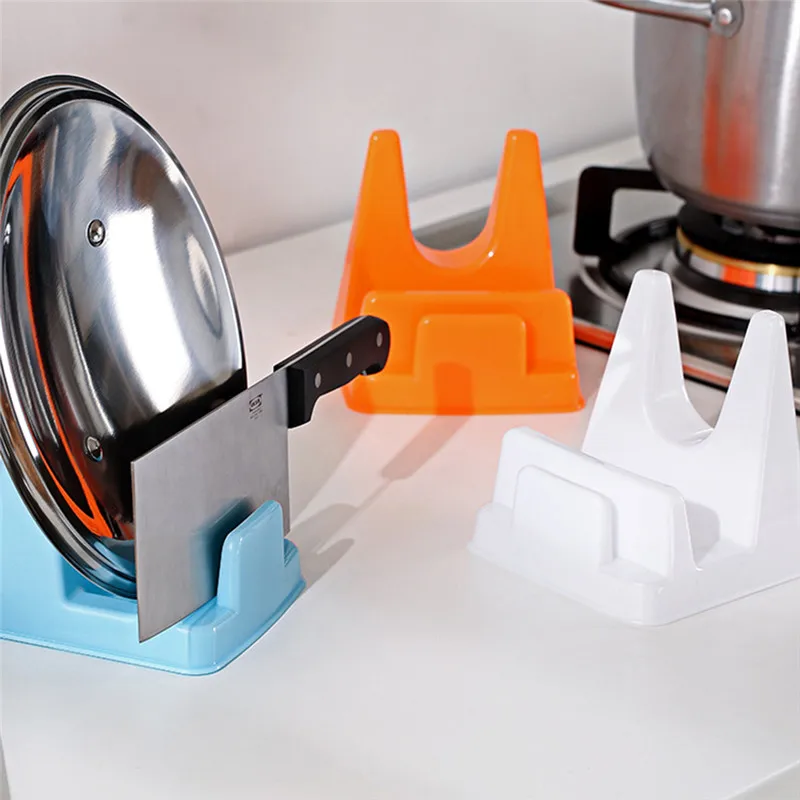 1 шт. пластиковая Многофункциональная подставка для крышек кастрюль|lid rack|lid standtool