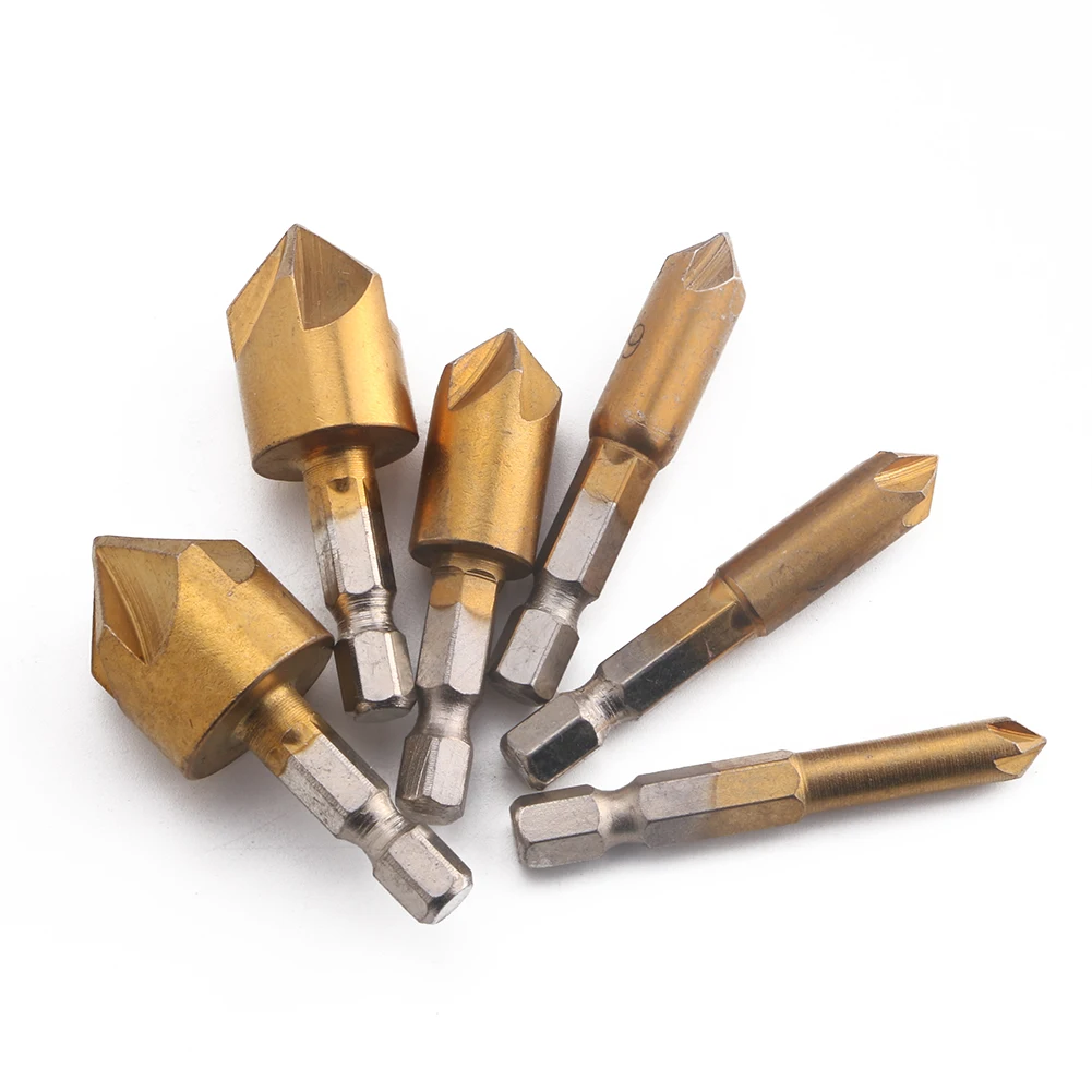 Набор сверл с титановым покрытием 6 шт. | Инструменты