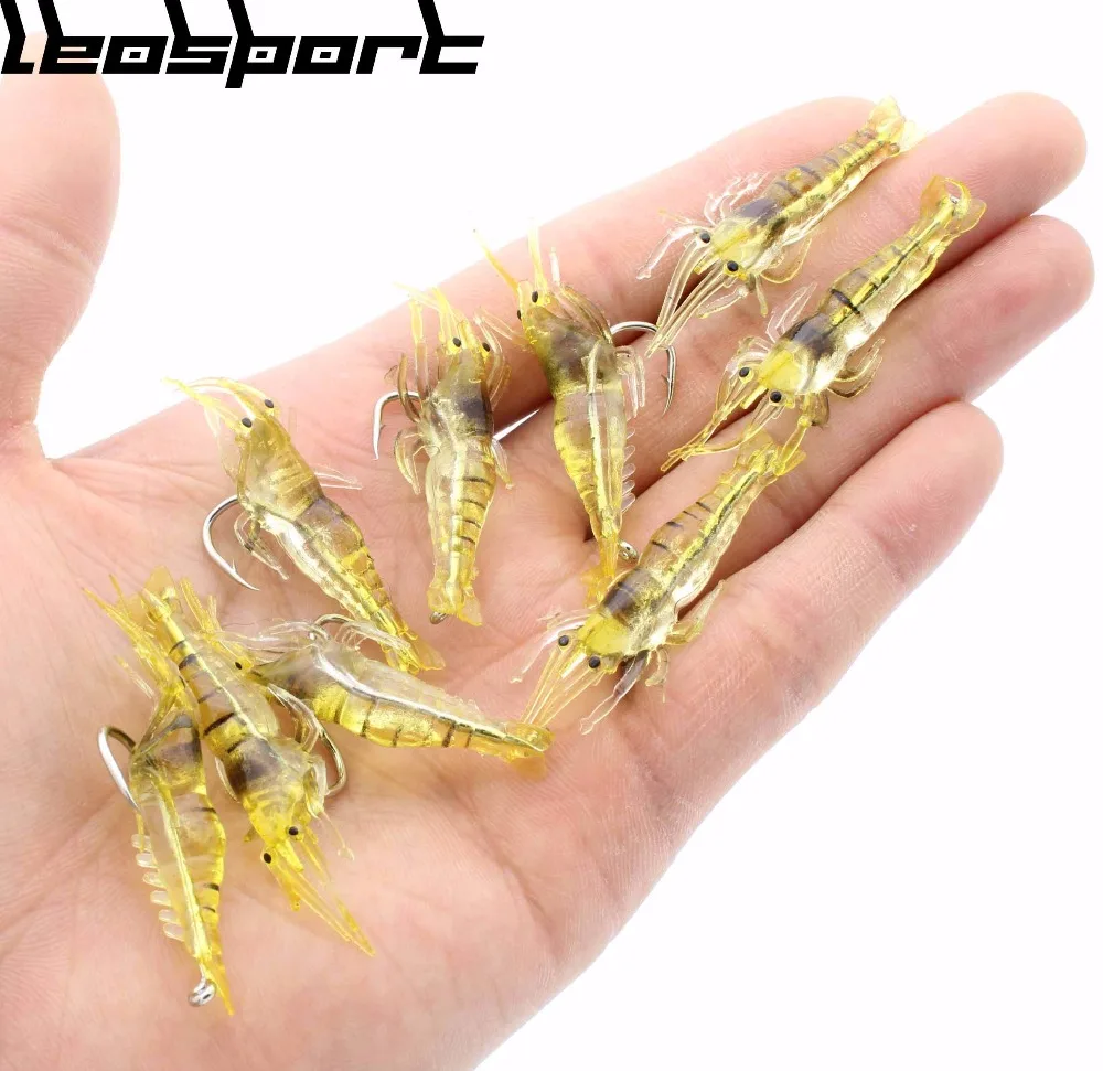 10 шт. мягкие рыболовные приманки 5 см 2 г|Наживки для рыбной ловли| |