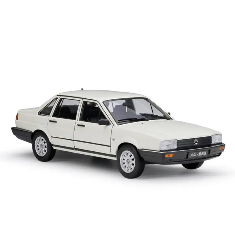 1:18 передовая Игрушечная машина из сплава Volkswagen Santana Poussin литая под давлением